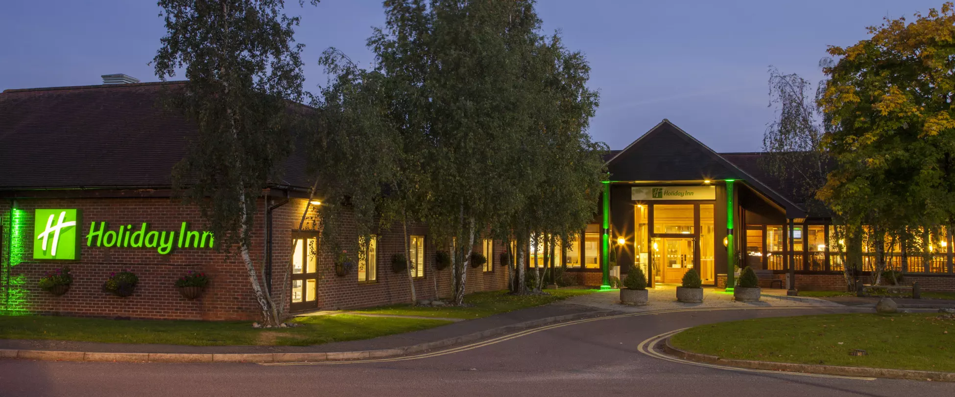 Holiday Inn Colchester Lobby.