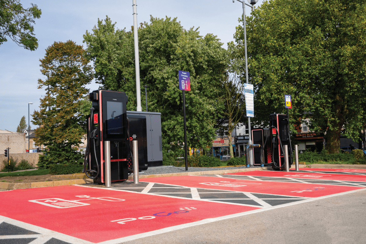 PoGo charging bays.